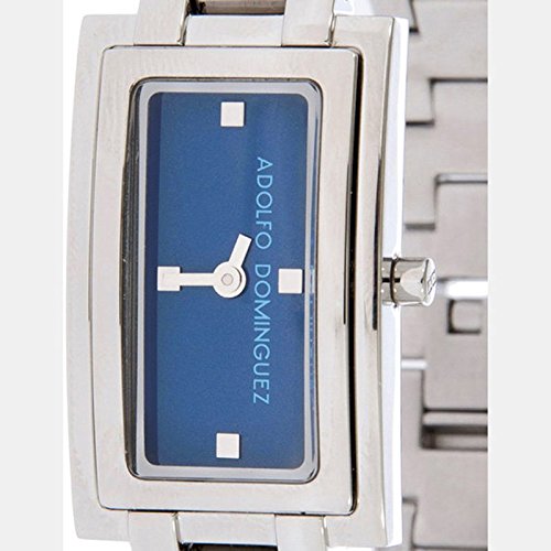 Adolfo Dominguez Watches 69013 - Reloj de Señora Cuarzo Brazalete metálico dial Azul