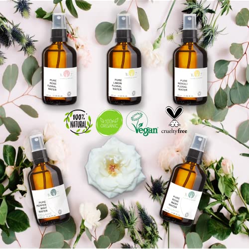 Agua Floral Puro Ecológico Hidrolato de Romero ORGÁNICO Loción Piel Grasa Tónico anti Acné 500 ml