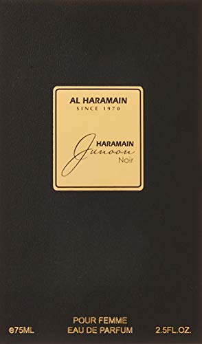 Al Haramain Junoon Noir by Al Haramain Eau De Parfum Spray 2.5 oz / 75 ml (Women)