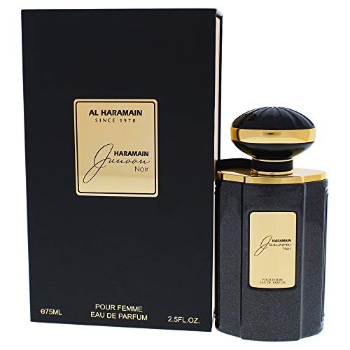 Al Haramain Junoon Noir by Al Haramain Eau De Parfum Spray 2.5 oz / 75 ml (Women)