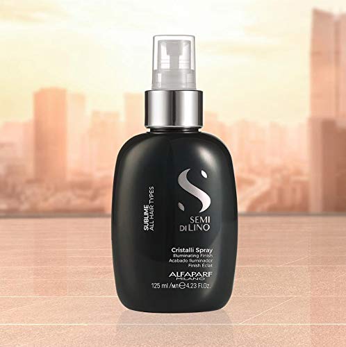 AlfaParf Semi Di Lino Sublime Cristal Spray, Único, Aloe, 125 Mililitro