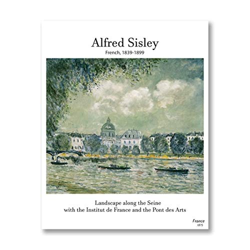 Alfred Sisley, pintura clásica, arte de pared retro, impresión, arte renacentista, lienzo, póster, sala de estar, decoración del hogar, pintura en lienzo sin marco, L 70x100cm