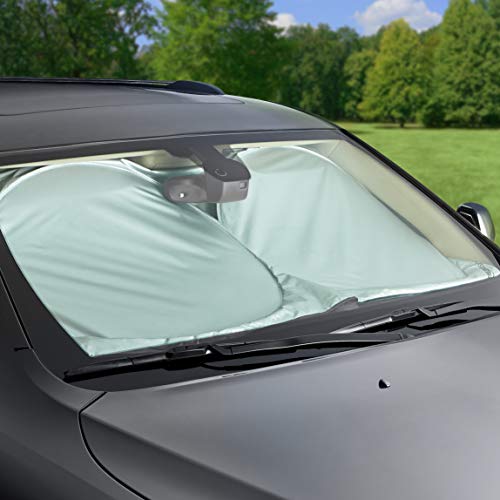 Amazon Basics - Parasol para parabrisas de coche, grande