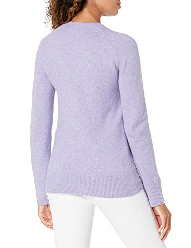 Amazon Essentials Classic-fit Soft-Touch Long-Sleeve Crewneck Sweater Suéter, Lavanda, S