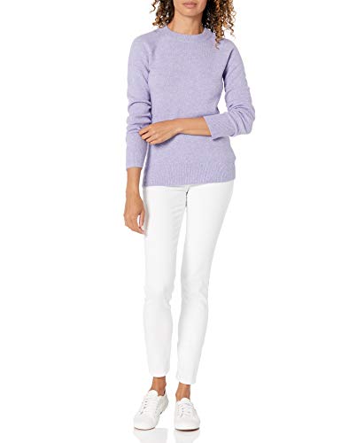 Amazon Essentials Classic-fit Soft-Touch Long-Sleeve Crewneck Sweater Suéter, Lavanda, S