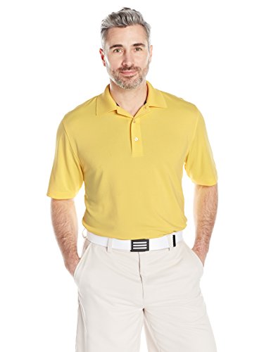 Amazon Essentials Polo de Golf de Secado Rápido de Ajuste Normal Hombre, Amarillo, XS