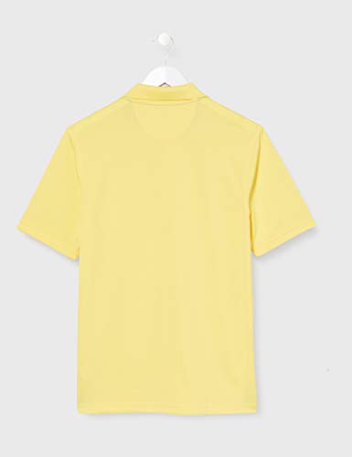 Amazon Essentials Polo de Golf de Secado Rápido de Ajuste Normal Hombre, Amarillo, XS