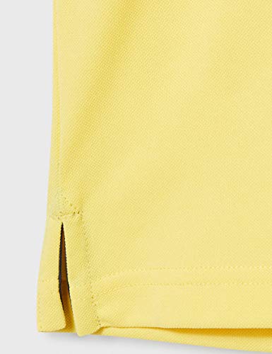 Amazon Essentials Polo de Golf de Secado Rápido de Ajuste Normal Hombre, Amarillo, XS