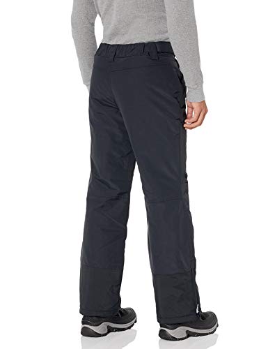 Amazon Essentials Water-Resistant Insulated Snow Pant Pantalones de Nieve, Negro, S