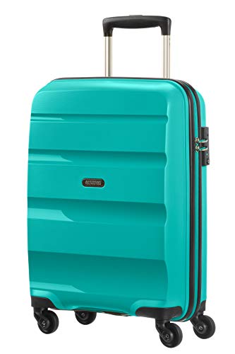 American Tourister - Bon Air - Spinner Equipaje de mano 55 cm, 32 L, Azul (Deep Turquoise)