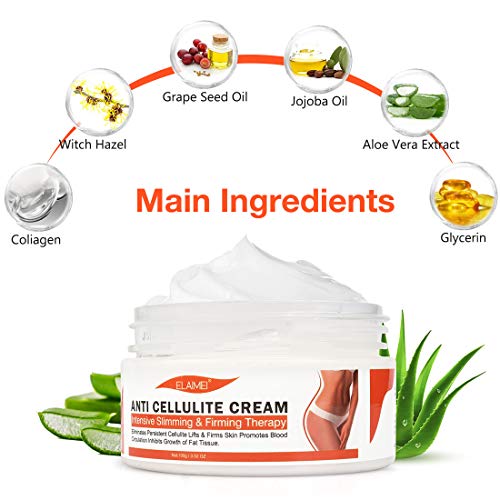 Anti Cellulite Cream, Slimming Firming Cream,Cellulite Removal Cream,Organic Body Slimming Cream,Natural Cellulite Treatment Cream for Thighs, Tummy, and Buttocks, Reduce the Appearance Of Cellulite