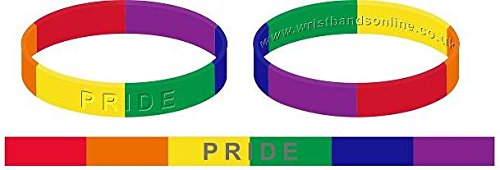 Arco iris Gay "Pride" pulsera adultos