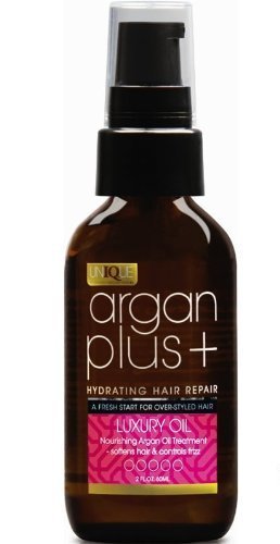 Argan Plus + Hydrating Hair Repair - Aceite para tratamiento hidratante del cabello, 60 ml.