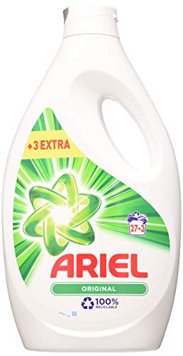 Ariel Original Detergente Líquido, 28 DOSIS REGULAR + 3 DOSIS ACTILIFT, 1650 ml