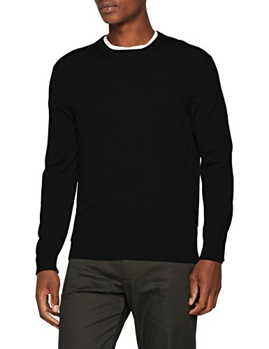 Armani Exchange 8nzm3a suéter, Negro (Black 1200), Medium para Hombre