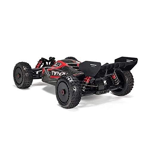 ARRMA 1/8 Typhon 6S BLX 4WD Brushless Buggy RTR, Rojo/Gris