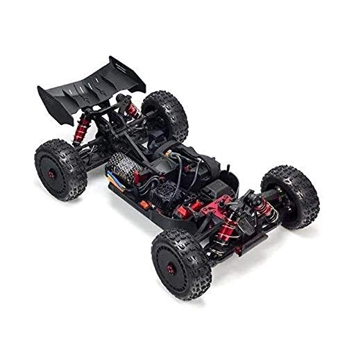 ARRMA 1/8 Typhon 6S BLX 4WD Brushless Buggy RTR, Rojo/Gris