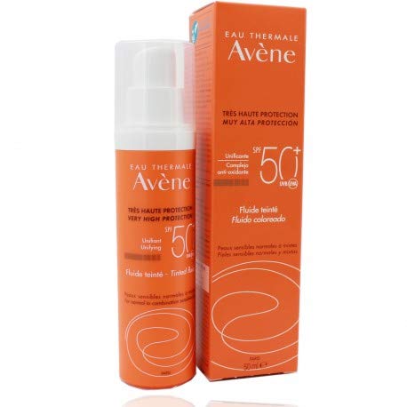 Avène solar SPF50+ emulsión color sin perfume 50ml