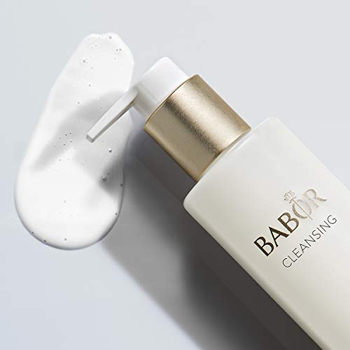 BABOR CLEANSING Gentle Cleansing Milk para piel seca y sensible, Leche limpiadora suave y respetuosa con la piel, Fórmula vegana, 1 x 200 ml