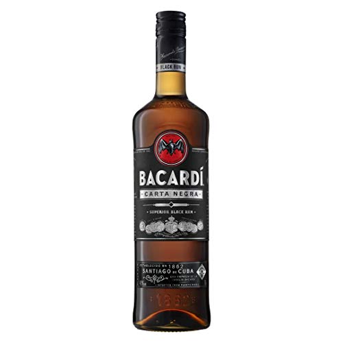 BACARDI Carta Negra Ron Oscuro - 700 ml