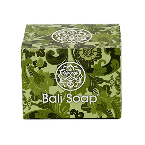 Bali Soap - Juego de regalo de barra de jabón natural, jabón facial o corporal, paquete de 6 jabones variados (coco, papaya, vainilla, limoncillo, jazmín, ylang-ylang) 3,5 oz cada uno