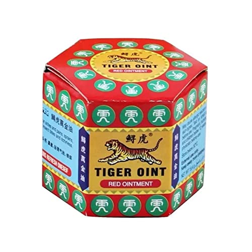 Bálsamo De Tigre Rojo 20g | Red Tiger Ointment Ungüento Natural Medicinal Tradicional Chino para el Alivio del Dolor Muscular