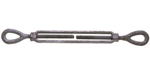 Baron Mfg tensor 16 – 5/16 "General 1/2" x 9 "9" banda de rodadura 2200 LB Ref. Nº 177 – 410 Bulk galvanizado