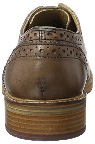 Ben Sherman Patrick B, Zapatos de Cordones Brogue para Hombre, Brown (Cow Burnish Brown), 41