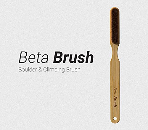 Beta Brush - Cepillo de escalada de madera para escalada y búlder, hecho de madera de bambú duradera, cepillo de escalada de calidad, cepillo de escalada de calidad – El accesorio de escalada perfecto