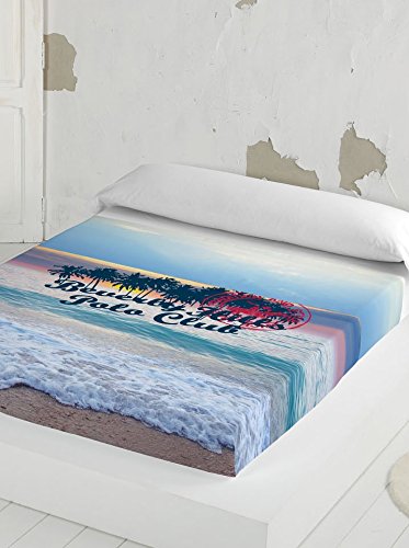 Beverly Hills Polo Club Hawaii 135/140 (Queen), Multicolor, Cama 135 (210 x 270 cm + 45 x 155 cm)