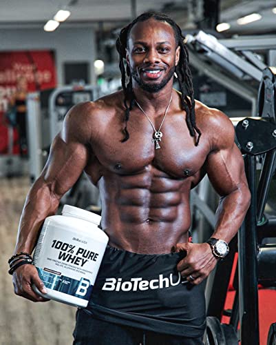 BioTechUSA 100% Pure Whey Complejo de proteína de suero, con aminoácidos añadidos y edulcorantes, sin conservantes, 4 kg, Chocolate