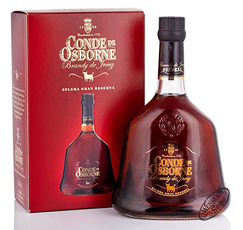 Brandy Solera Gran Reserva D.O. Jerez Conde de Osborne - 1 botella de 70 cl