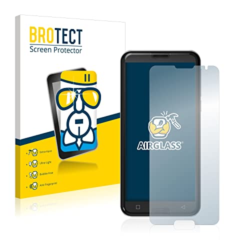 BROTECT Protector Pantalla Cristal Compatible con Emporia Smart 3 Protector Pantalla Vidrio - Dureza Extrema, Anti-Huellas, AirGlass