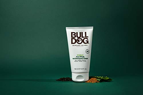 Bulldog - Gel limpiador facial original, 150 ml