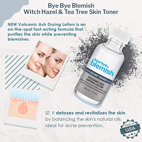 Bye Bye Blemish Loción Secante De Ceniza Volcánica Y Ácido Salicílico 30 ml