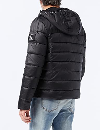 Calvin Klein Jeans Lightweight Padded Jacket Chaqueta, CK Black, L para Hombre