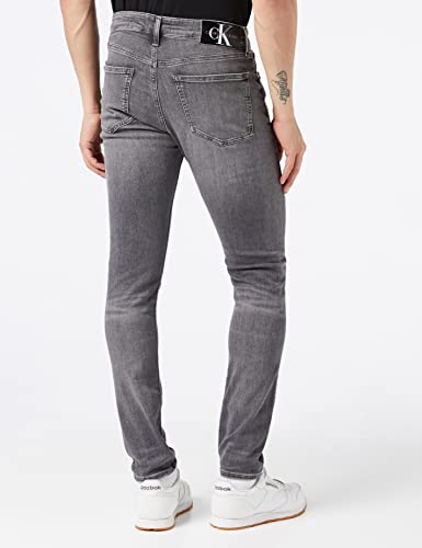 Calvin Klein Jeans Skinny Jeans, Denim Grey, 32W/32L para Hombre