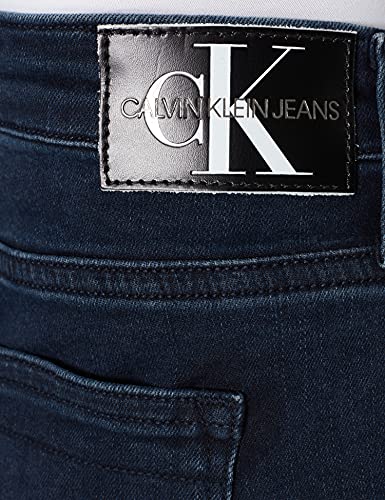 Calvin Klein Mid Rise Skinny Jeans, Denim Dark, 24W / 34L para Mujer