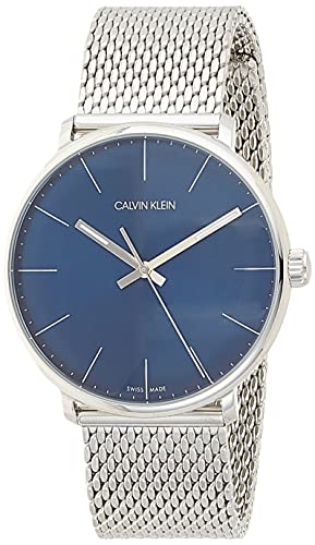 Calvin Klein Reloj Analógico-Digital para Unisex Adultos de Cuarzo con Correa en Acero Inoxidable K8M2112N