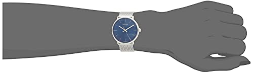 Calvin Klein Reloj Analógico-Digital para Unisex Adultos de Cuarzo con Correa en Acero Inoxidable K8M2112N