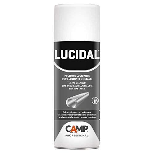 CAMP LUCIDAL Limpiador Protector Profesional para ventanas, accesorios y persianas en aluminio, PVC y metal, 400ml