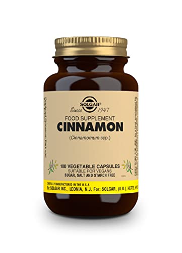 Canela China (Cinnamomum Cassia) 100 cápsulas de Solgar