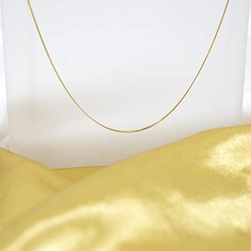 Carissima Gold Collar de mujer con oro amarillo de 9 K (375/1000), 46-51 cm (0.4 mm)
