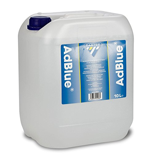 Cartec 99231 AdBlue Urea Extremadamente Pura para el Tratamiento de Los Gases de Escape, 10L Volumen