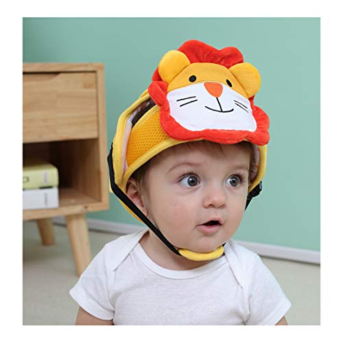 Casco protector para bebé/bebé Gorra protectora, primeros pasos Bumper Kid Acolchado Suave Cómodo Arnés de seguridad transpirable para aprender a caminar y arrastrarse