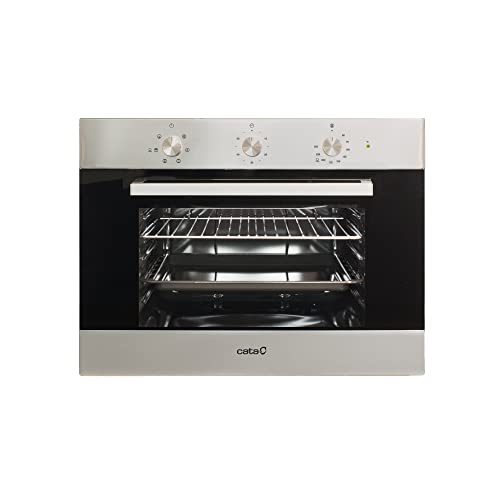 Cata ME 4006 X, Horno Limpieza Aquasmart Multifunción-6 Funciones, Negro/Acero Inoxidable