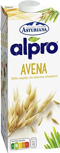 Central Lechera Asturiana Bebida de Avena - Paquete de 6 x 1000 ml - Total: 6000 ml