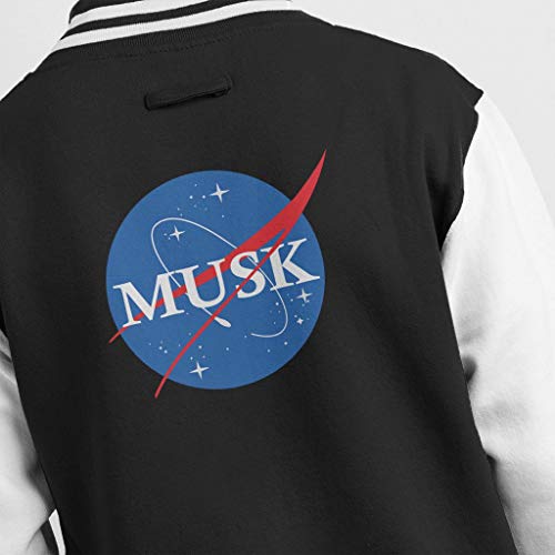Cloud City 7 NASA Logo Musk Men's Varsity Jacket