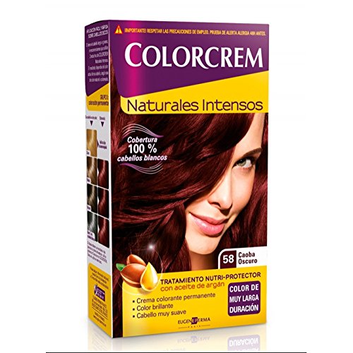 COLORCREM TINTE 058 CAOBA OSCURO