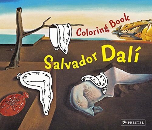Coloring Book Salvador Dali /anglais